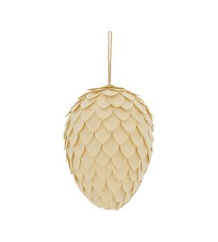 Hanger pinecone felt 18x18x27cm