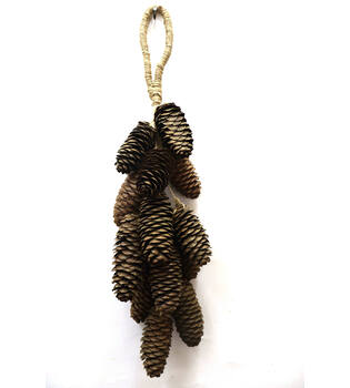 Cintre cône de rai nature 60x15x12cm naturel 15pc