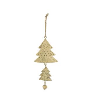 Cintre arbre métal 10x2x22cm or