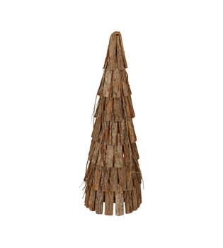 Baum Pappelholz 28x78cm Natur