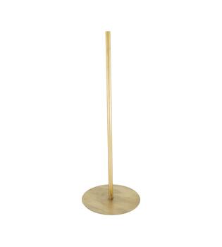 Flower base metal 14x14x38cm - Gold