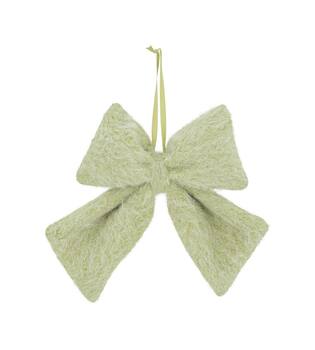 Hanger bow fabric 20x24x3cm - Green