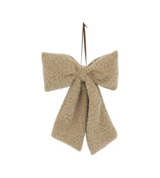 Hanger bow fabric 29x40x7cm - Brown