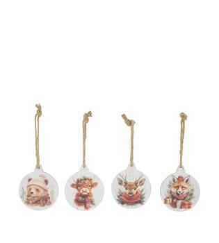 Hanger round animal mdf 13.5x0.9x16cm A4 - Multi
