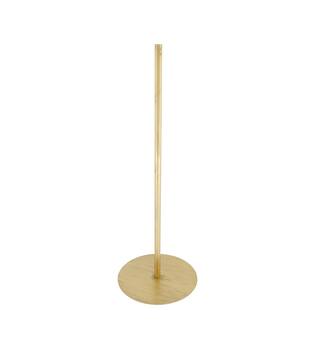 Flower base metal 18x49cm Gold