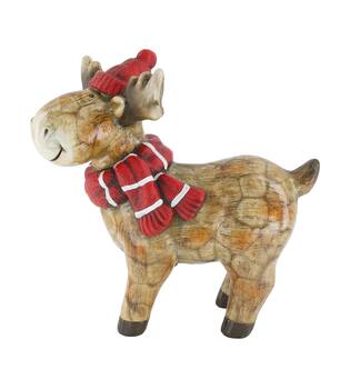 Figurine deer magnesium 32x18x33.5cm - Brown