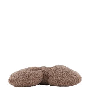 Cushion bow polyester 40x35x8cm - Brown