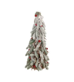 Tree mulberry wood with lights 37x37x78cm