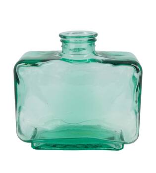 Vase recycled glass 23x11.5x22.5cm