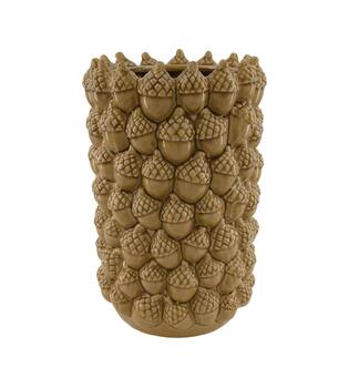 Vase pinecone ceramic 23x23x36cm - Brown