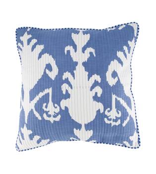 Cushion print quilted cotton 45x45x8cm