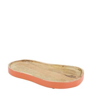 Tray organic mango wood 28x15x2.2cm