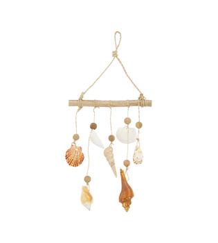 Hanger shells nature 18x2x36cm