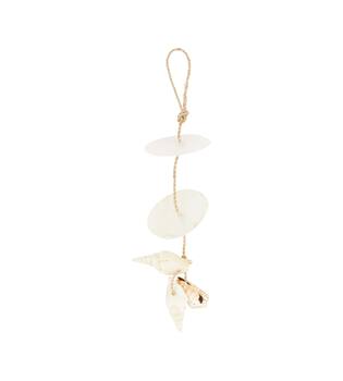 Hanger capiz 8x8x28cm