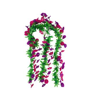 Branch flower artificial 28x28x70cm - Purple