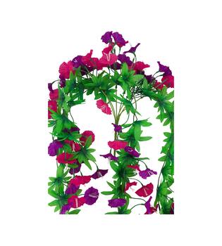 Branch flower artificial 28x28x70cm - Purple