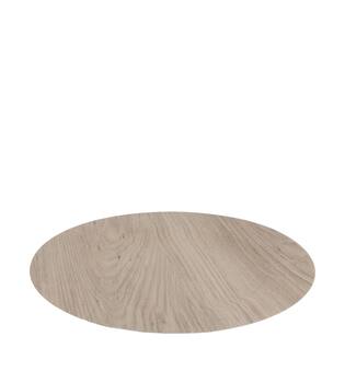 Plate round plastic 33x33x2cm