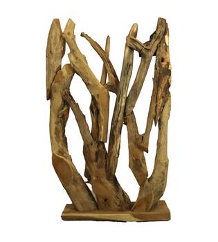 Teak Roomdivider branches 82x20x120cm
