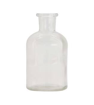 Bouteille - Verre - 5,3x5,3x10,5 cm - Transparent
