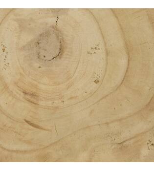 Tray heart paulownia wood 36x31x9cm - Natural