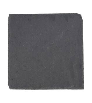 Plate square slate 15x15x0.5cm