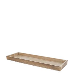 Tray rectangular mdf 42x14x3cm