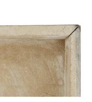 Tray square mdf 20x20x3cm - Grey