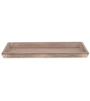 Tray rectangular mdf 39x15x3cm