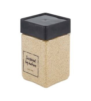 Sand 0,5mm 600gr nature 7x7x13cm - White