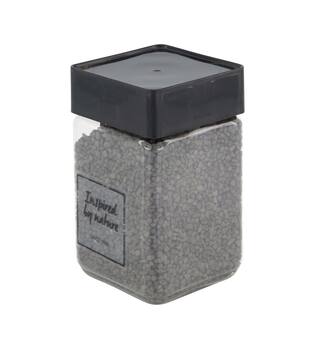 Gravel deco 2-3mm 600gr nature 7x7x13cm - Grey