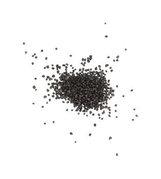 Gravel deco 2-3mm 600gr nature 7x7x13cm