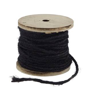 Rope jute 130gr fabric on spool 8x9x6.5cm