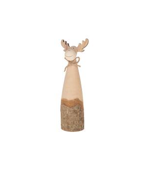 Deer plywood 7.5x6x25.5cm - Natural