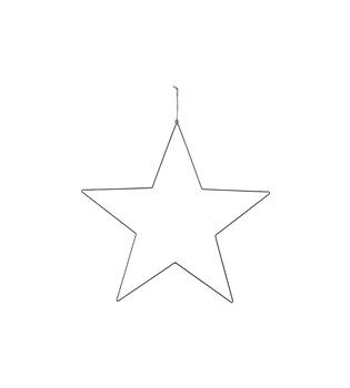 Hanging star metal 78cm