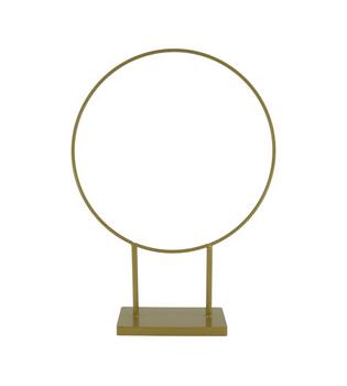 Statue ring metal 28x8x38.5cm
