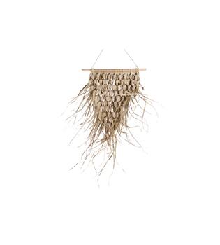 Hanging mat palm leaf 45x55cm