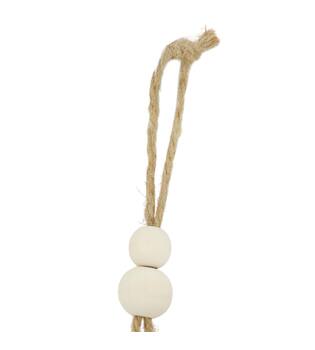 Hanger rope frame jute 20x20x0.25cm - Natural