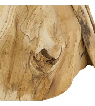 Root driftwood with candle holder 17x17x23.5cm - Natural