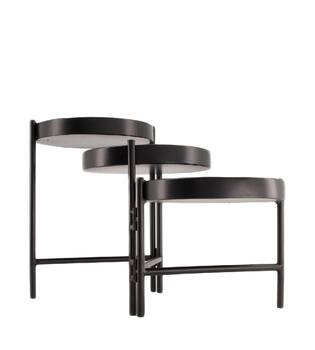 Table metal 65x19.5x28cm - Black
