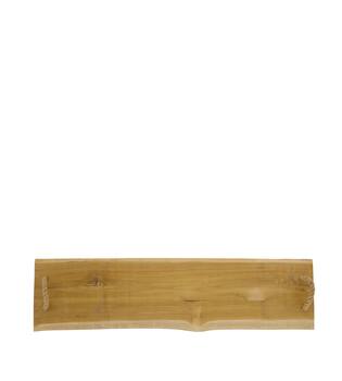 Tray rectangular teak wood with handle 77x20x2cm