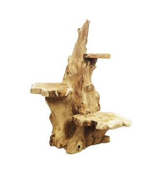 Root teak wood 40x50x60cm - Natural