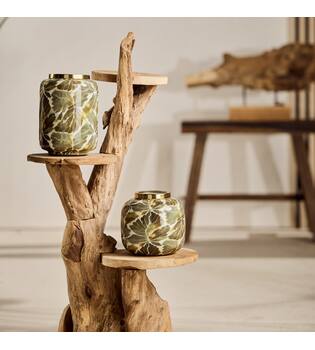 Root teak wood 50x54x80cm - Natural