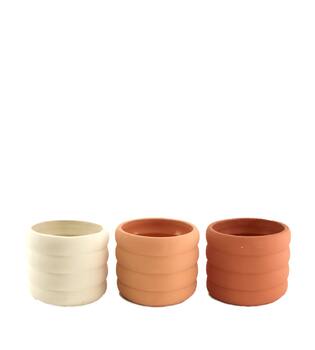 Planter cement 15x13cm - Multi