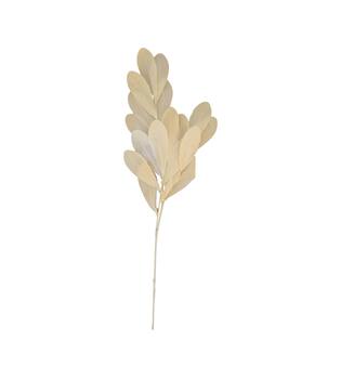 Branch tagetes patula artificial 80x30x1cm - White