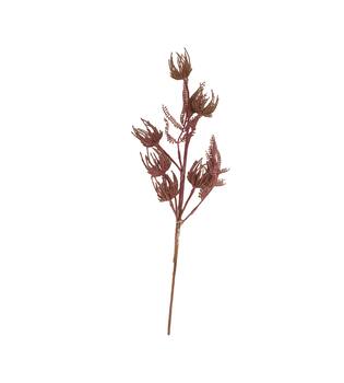 Branch flocked leaf foam 57x17x3cm