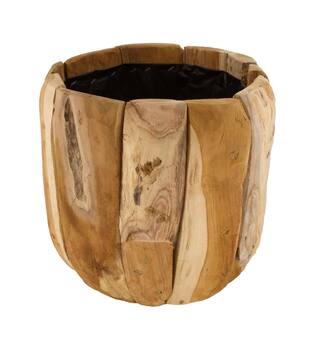 Planter wood 33x33x29cm Ø33cm