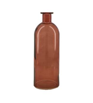 Bottle glass 7x20.5cm - Brown