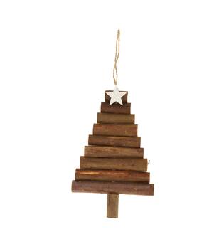 Hanger tree wood 11x1.5x17.5cm