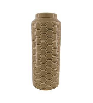 Vase ceramic 16x40cm - Grey