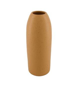 Vase ceramic 12x32cm - Yellow